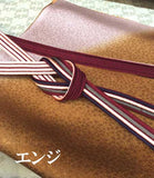 Obijime cord, obi cord/ Silk Obijime/ with Four-ridged Set XL Size (Long)