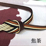 Obijime cord, obi cord/ Silk Obijime/ with Four-ridged Set XL Size (Long)