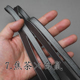 Sageo en Soie,Goryeo recto-verso Le tissage Épées japonaises Iaïdo Épée sérieuse Épée Wakizashi(Longueur:240cm)