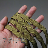 正絹 刀の下緒　さざ波千鳥組　八尺（約240cm）