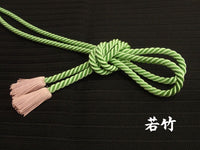 纯丝带子，Kanze-gumi，M尺寸（Namishaku）。