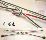腰带、腰带/丝绸腰带/Obijime，平源寺组，Bokashi染色，M码（Namishaku）。